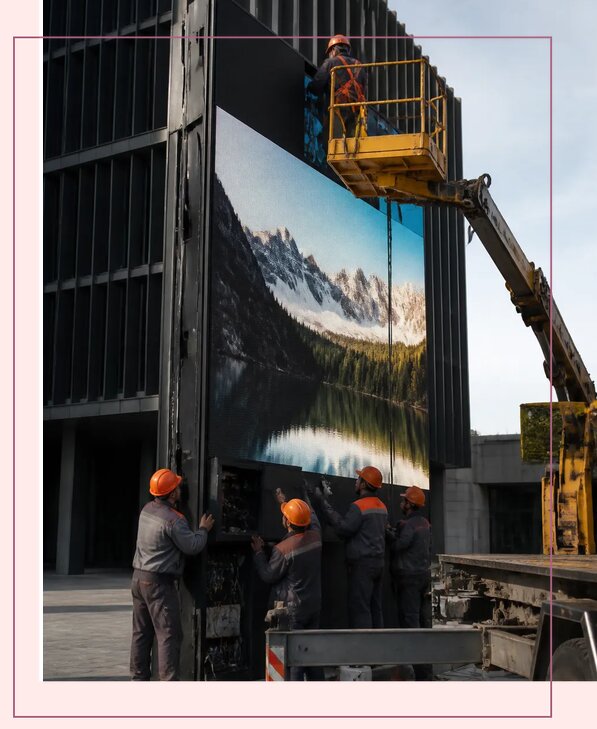 Размещение DOOH рекламы в Кузнецке на цифровых экранах
